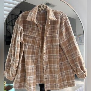 Princess Polly Plaid Women's Flannel – US 6